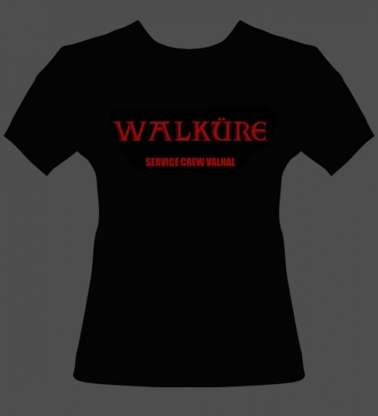 Girlie-Shirt: Walküre - Service Crew Valhal